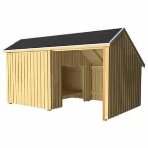 Multi Shelter 432x248x250cm Set 1 unbehandelt