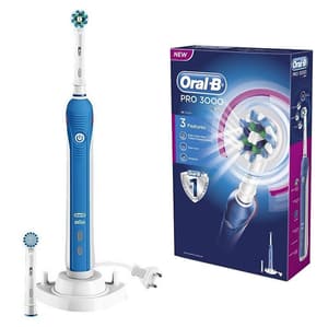 Oral-B Pro 3000 inkl. 2-spazzola