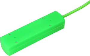 Multipresa maxTEX 5x tipo 13 verde fluorescente