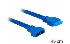 Câble embase à broches USB3.0 Rallonge 45 cm