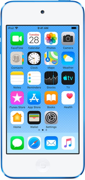 iPod touch 128GB - Blau