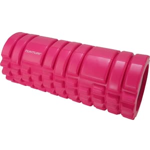 Rouleau de massage yoga rose à bloc de mousse, 33 cm