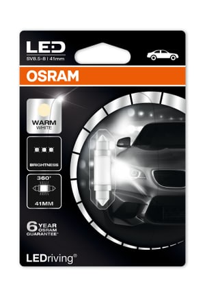 LED Retrofit C10W warmweiss 4000K