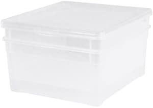 Clear Lady Shoe 5 l mit Deckel, 4er-Set