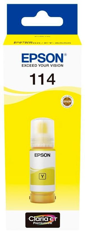 114 EcoTank Yellow ink bottle