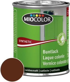 Synthetic Vernice colorata opaca Marrone cioccolato 750 ml