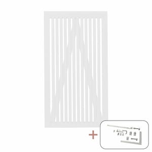 Porte simple Sendai 100x180 cm, ferrures incluses