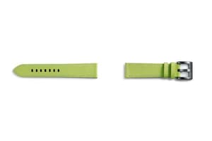 Galaxy Watch (42 mm) Strap Studio Classic Leather Strap 20 mm verde