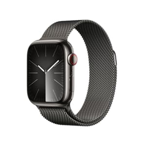 Watch Series 9 GPS + Cellular 41mm Graphite Stainless Steel Case with Graphite Milanese Loop
