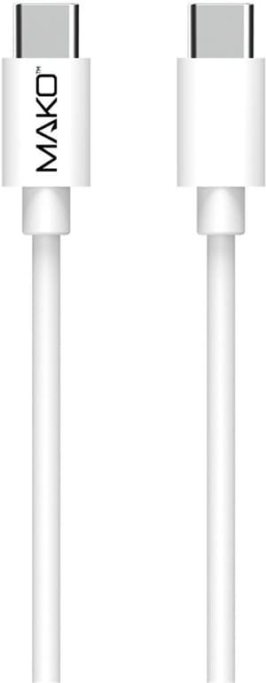 USB-C 2.0 bilatéral, 1.0m 60W, Blanc