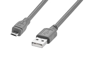 Micro-USB 2.0 Kabel 1.8m grau