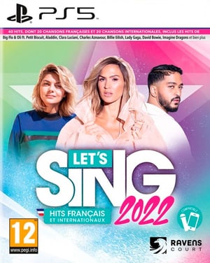 PS5 - Let`s Sing 2022 français et internationaux (F)