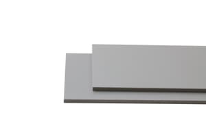 Plaques opaques plates en PVC