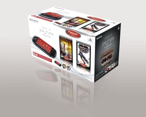 PSP 3000 + God of War / Tekken Platinum
