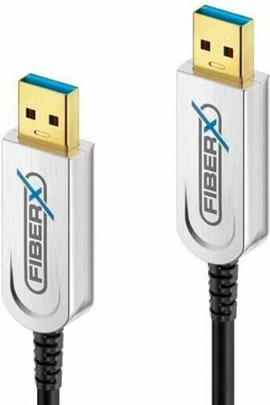 Cavo USB 3.1 Gen2, Fibra, 10Gbps USB A - USB A 15 m