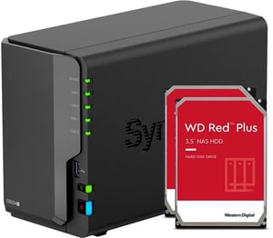 DiskStation DS224+ 2-bay WD Red Plus 4 TB