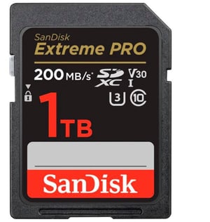 Extreme Pro 200MB/s SDXC 1TB