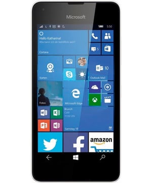 SWC Prepaid Microsoft Lumia 550 blanc