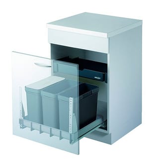 Abfall-Auszugsystem TRIOXX 3x16 l