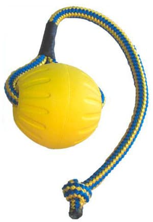 Balle avec corde, 8,9 cm