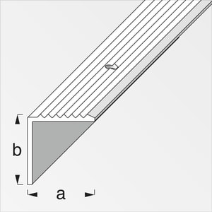 Treppen-Profil 19 x 20mm silber 1m