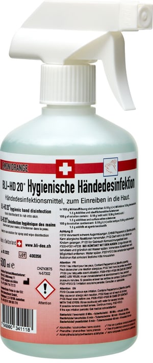 Handdesinfektion Spray 500ml