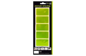 Reflex-Sticker Vierecke gelb