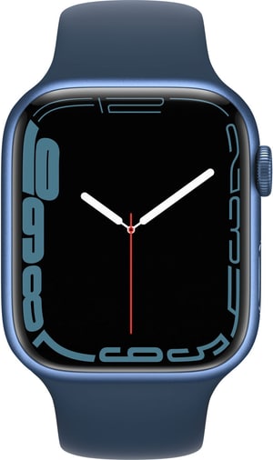 Watch Series 7 GPS, 45mm Blue Aluminium Case with Abyss Blue Sport Band