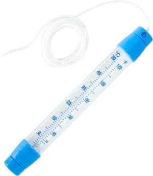 Thermomètre de piscine et bassin, analogique, 17,5 cm, 0°C - 50°C