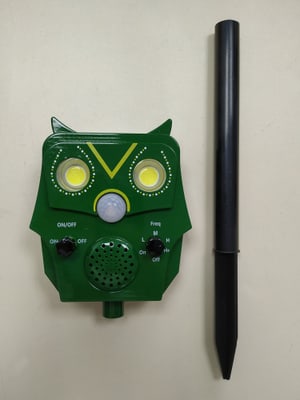 Owl Guard Repellente per animali con sensori