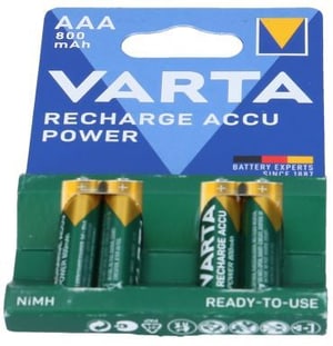 Batterie AAA/1.2V 800mAh 4pces LR03