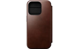 Modern Horween Leather Folio iPhone 15 Pro