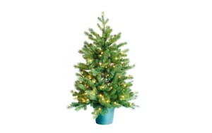 Weihnachtsbaum De Luxe 144 LEDs Easy Shape, 90 cm