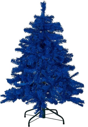 Sapin de Noël 120 cm bleu FARNHAM