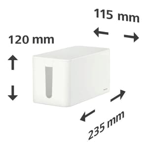 "Mini", pour bloc multiprises, 23,5 x 11,5 x 12