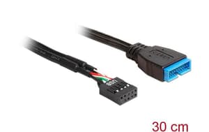 Câble embase à broches USB3.0 30 cm interne