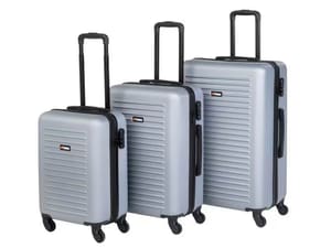 Set valigie World Superb, 3 pezzi, grigio argento