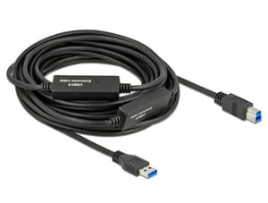 USB 3.1-Kabel USB A - USB B 10 m
