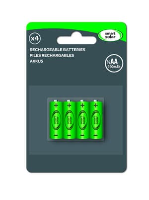 Piles rechargeables 2/3 AA
