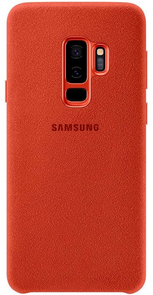 Galaxy S9+, ALCANTARA red