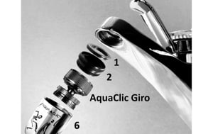 Articulation à rotule AquaClic Giro