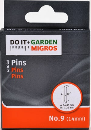 Pins No.9 14mm