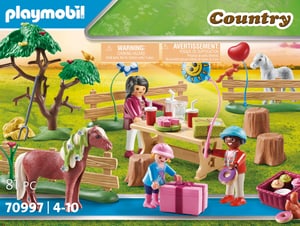 70997 Playmobil Country 70997 Décoration fête avec poneys