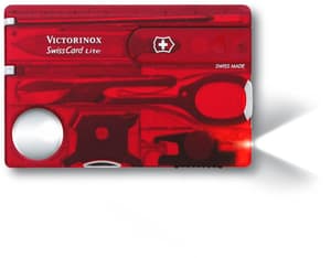 Coltello tascabile SwissCard Lite rosso