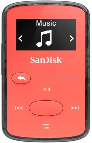 Lettore MP3 Clip Jam 8GB Rosso