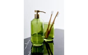 Distributeur de savon Dia 450 ml, Vert, verre