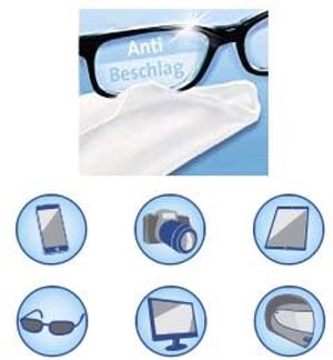 Lingette pour lunettes jetables 50pces