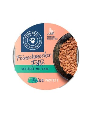 Feinschmecker Pâté Geflügel mit Ente, 0.085 kg