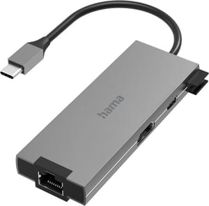 Multiport, 5 Ports, 2x USB-A, USB-C, HDMI™, LAN / Ethernet