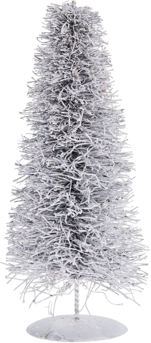 Sapin de Noël décoratif Alivia 30 cm, blanc